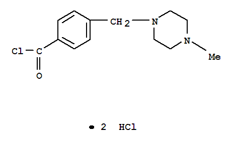 4-[(4-methylpiperazin-1-yl)methyl]benzoyl Chloride;dihydrochloride