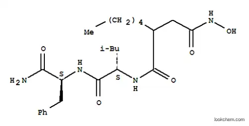 Molecular Structure of 106314-86-7 (L-Phenylalaninamide,N-[2-[2-(hydroxyamino)-2-oxoethyl]-1-oxoheptyl]-L-leucyl- (9CI))