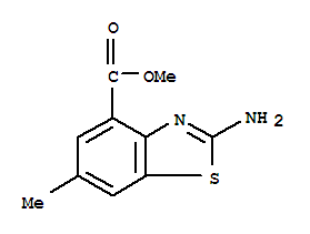 4-BENZO[D]THIAZOLECARBOXYLIC ACID 2-AMINO-6-METHYL-,METHYL ESTER
