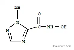 Molecular Structure of 106535-37-9 (1H-1,2,4-Triazole-5-carboxamide,N-hydroxy-1-methyl-(9CI))