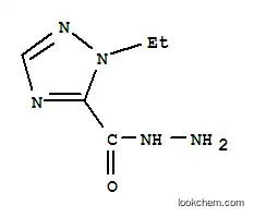 Molecular Structure of 106535-39-1 (1H-1,2,4-Triazole-5-carboxylicacid,1-ethyl-,hydrazide(9CI))