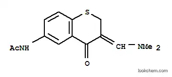 N-[3-[(Dimethylamino)methylene]-3,4-dihydro-4-oxo-2H-1-benzothiopyran-6-yl]acetamide