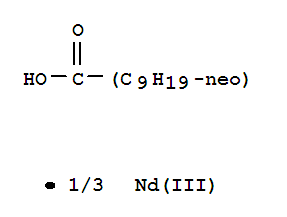 Neodecanoic acid,neodymium(3+) salt (3:1)(106726-11-8)