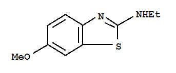 2-BENZOTHIAZOLAMINE,N-ETHYL-6-METHOXY-