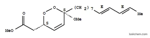 1,2-Dioxin-3-acetic acid, 6-(8,10-dodecadienyl)-3,6-dihydro-6-methoxy- , methyl ester, [3alpha,6alpha,6(8E,10E)]-