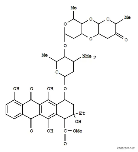 Molecular Structure of 107807-24-9 (epelmycin B)