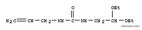 Molecular Structure of 107979-42-0 (1-(2,2-Diethoxyethyl)-3-allylurea)