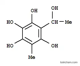 Molecular Structure of 108192-46-7 (1,2,3,5-Benzenetetrol, 4-(1-hydroxyethyl)-6-methyl- (9CI))