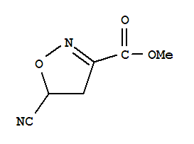 3-ISOXAZOLECARBOXYLIC ACID 5-CYANO-4,5-DIHYDRO-,METHYL ESTER
