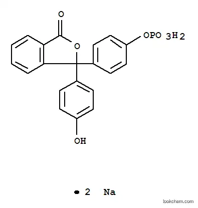 Molecular Structure of 108321-15-9 (Phenolphthalein monophosphate disodium salt)