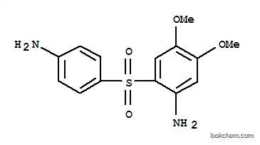 Molecular Structure of 109351-13-5 (2-(4-aminophenyl)sulfonyl-4,5-dimethoxy-aniline)
