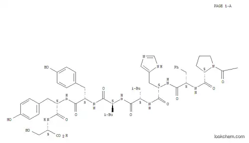 Molecular Structure of 110200-37-8 (ANGIOTENSINOGEN (1-14) (RAT))