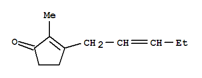 2-Cyclopenten-1-one,2-methyl-3-(2-penten-1-yl)-