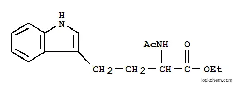 Molecular Structure of 110504-55-7 (N-ACETYL-D,L-HOMOTRYPTOPHAN, ETHYL ESTER)