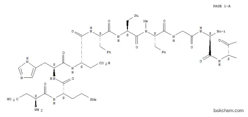 Molecular Structure of 110880-53-0 ((N-ME-PHE7)-NEUROKININ B)