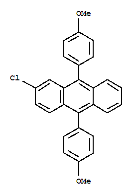 9,10-Bis(4-methoxyphenyl)-2-chloroanthracene cas  110904-87-5