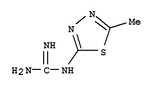 Guanidine,  (5-methyl-1,3,4-thiadiazol-2-yl)-  (9CI)