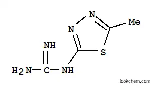Guanidine,  (5-methyl-1,3,4-thiadiazol-2-yl)-  (9CI)