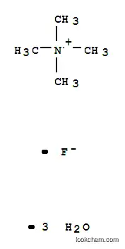 Tetramethylammonium fluoride trihydrate (9CI)