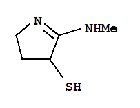 2H-PYRROLE-4-THIOL,3,4-DIHYDRO-5-(METHYLAMINO)-