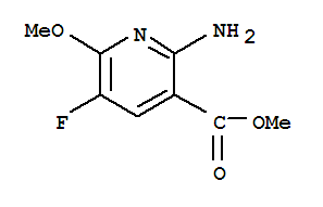 3-PYRIDINECARBOXYLIC ACID 2-AMINO-5-FLUORO-6-METHOXY-,METHYL ESTER