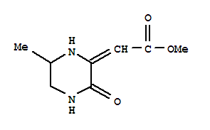 Acetic acid,2-(6-methyl-3-oxo-2-piperazinylidene)-, methyl ester