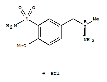 Benzenesulfonamide,5-[(2R)-2-aminopropyl]-2-methoxy-, hydrochloride (1:1)