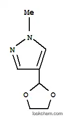 1H-Pyrazole,  4-(1,3-dioxolan-2-yl)-1-methyl-