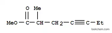 Molecular Structure of 112741-19-2 (Methyl 2-Methyl-4-heptynate)