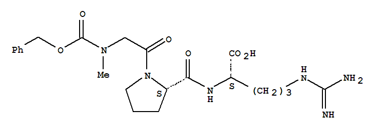 L-Arginine,N-methyl-N-[(phenylmethoxy)carbonyl]glycyl-L-prolyl- (9CI)