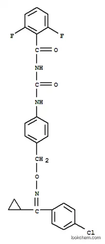 Molecular Structure of 113036-88-7 (N-[[4-[[[(4-chlorophenyl)-cyclopropyl-methylidene]amino]oxymethyl]phen yl]carbamoyl]-2,6-difluoro-benzamide)