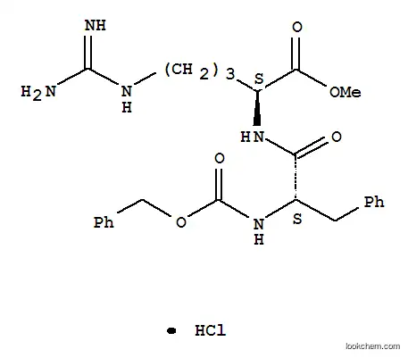 Molecular Structure of 113715-88-1 (Z-PHE-ARG-OME HCL)