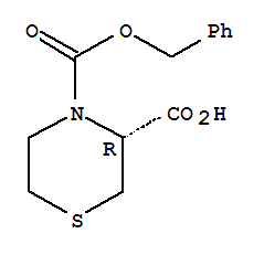 3,4-Thiomorpholinedicarboxylicacid, 4-(phenylmethyl) ester, (R)- (9CI)