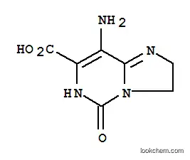 Molecular Structure of 114794-26-2 (Imidazo[1,2-c]pyrimidine-7-carboxylic acid, 8-amino-2,3-dihydro-5-hydroxy-)