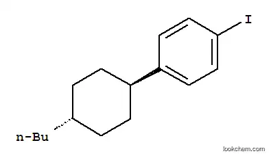 Molecular Structure of 114834-79-6 (1-(trans-4-N-Butylcyclohexyl)-4-iodobenzene)