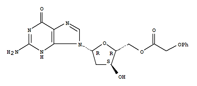 Guanosine, 2'-deoxy-,5'-(phenoxyacetate) (9CI)