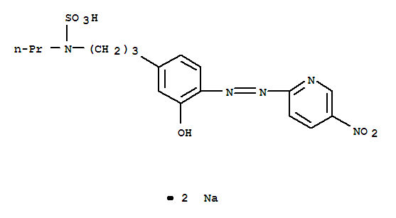 2-(5-Nitro-2-pyridylazo)-5-(N-propyl-N-sulphopropyl)phenol disodium salt