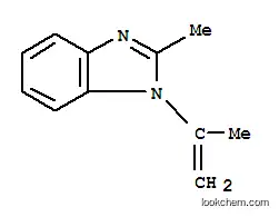 Molecular Structure of 115430-80-3 (1H-Benzimidazole,2-methyl-1-(1-methylethenyl)-(9CI))