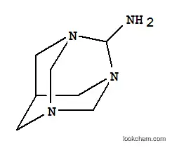 Molecular Structure of 115519-84-1 (1,3,5-Triazatricyclo[3.3.1.13,7]decan-2-amine(9CI))
