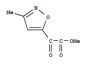 5-Isoxazoleacetic acid, 3-methyl-a-oxo-, methyl ester