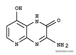Molecular Structure of 115547-92-7 (Pyrido[2,3-b]pyrazin-2(1H)-one, 3-amino-8-hydroxy- (9CI))
