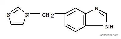 Molecular Structure of 115575-12-7 (1H-Benzimidazole,5-(1H-imidazol-1-ylmethyl)-(9CI))