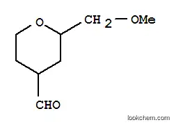 Molecular Structure of 115603-01-5 (2H-Pyran-4-carboxaldehyde, tetrahydro-2-(methoxymethyl)- (9CI))