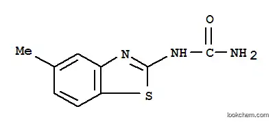 Molecular Structure of 115605-29-3 (Urea, (5-methyl-2-benzothiazolyl)- (6CI))