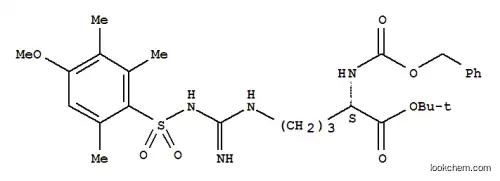 Molecular Structure of 115608-60-1 (Z-ARG(MTR)-OTBU)