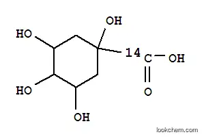 Molecular Structure of 115919-31-8 (QUINIC ACID,(3R,5R)-1,3,4,5-TETRAHYDROXY-CYCLOHEXANECARBOXYLIC ACID)