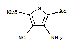 5-acetyl-4-aMino-2-(Methylthio)-thiophen-3-carbonitrile