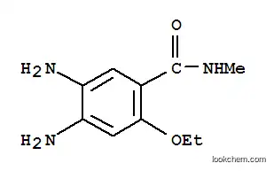 Molecular Structure of 116448-89-6 (Benzamide, 4,5-diamino-2-ethoxy-N-methyl- (9CI))
