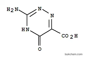 Molecular Structure of 116496-93-6 (1,2,4-Triazine-6-carboxylicacid,3-amino-2,5-dihydro-5-oxo-(9CI))