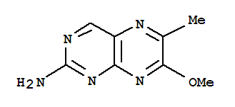 2-Pteridinamine,7-methoxy-6-methyl-(9CI)